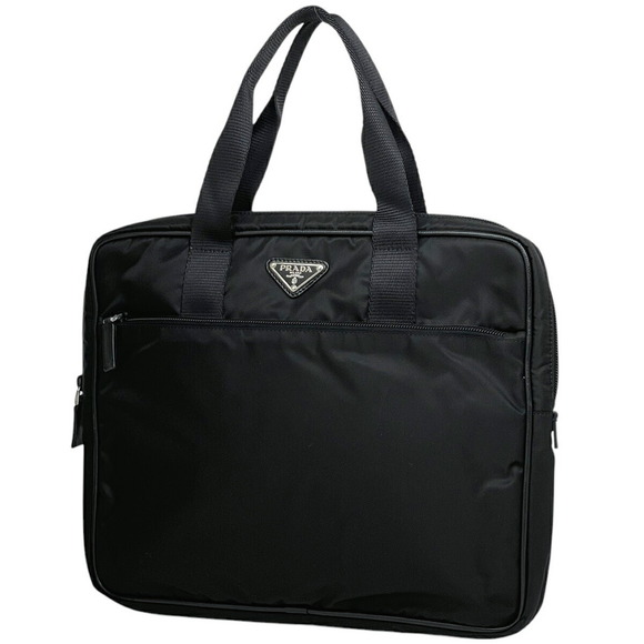 Prada Business Bag PC Nylon Nero Black - Picture 1 of 6